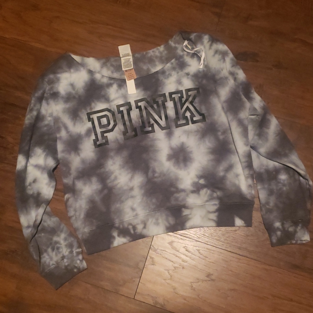 PINK Crop top sweatshirt